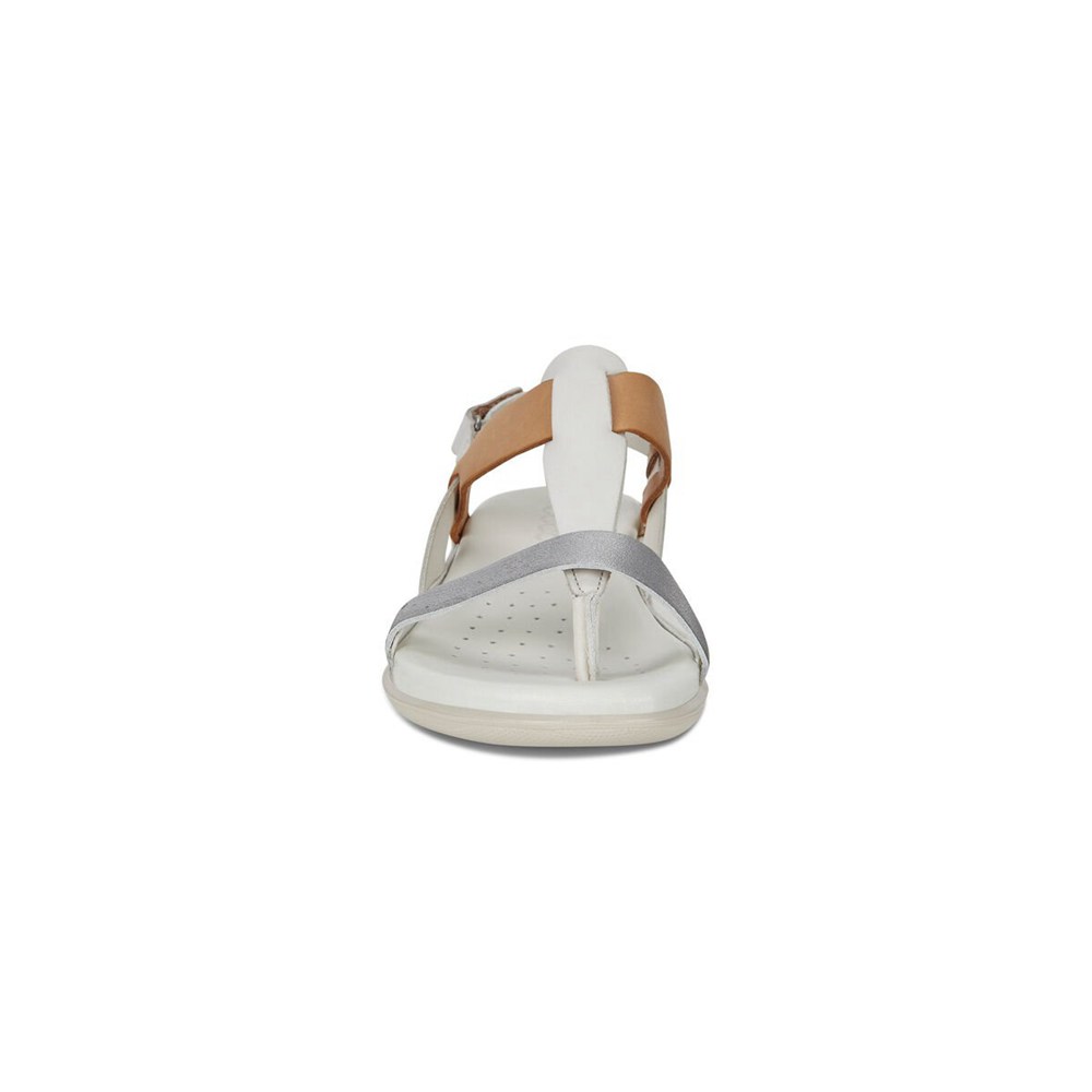 Sandalias Mujer - ECCO Flash - Blancos/Plateados - XPL807913